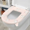 Đệm lót bồn cầu EVA giữ ấm, chống vi khuẩn, họa tiết xinh xắn 43x39cm - 20.000, free ship 4