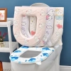 Đệm lót bồn cầu EVA giữ ấm, chống vi khuẩn, họa tiết xinh xắn 43x39cm - 20.000, free ship 9