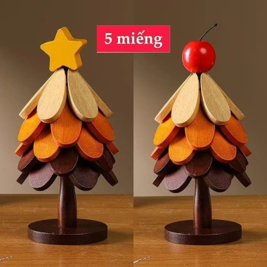 Đệm lót cách nhiệt gỗ chống nóng cho bàn ăn - Chống trầy, bảo vệ nồi, cốc 9 Đệm lót cách nhiệt gỗ chống nóng cho bàn ăn - Chống trầy, bảo vệ nồi, cốc 9