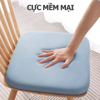 Đệm lót ghế BOODOO cao su non 4cm giảm ê mông, nệm ngồi văn phòng cao cấp 2