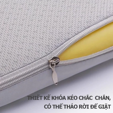 Đệm lót ghế BOODOO cao su non 4cm giảm ê mông, nệm ngồi văn phòng cao cấp 6