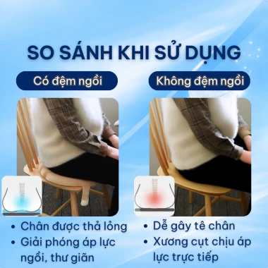 Đệm Lót Ghế Cao Su Non êm mềm, chống ê, Decor Sofa & Văn phòng – 161.597₫