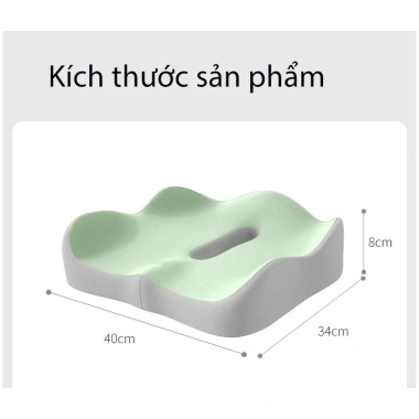 Đệm Lót Ghế Cao Su Non Thoáng Khí - Giảm Ê Mỏi Mông, Êm Ái Dành Cho Văn Phòng & Xe Hơi 9 Đệm Lót Ghế Cao Su Non Thoáng Khí - Giảm Ê Mỏi Mông, Êm Ái Dành Cho Văn Phòng & Xe Hơi 9