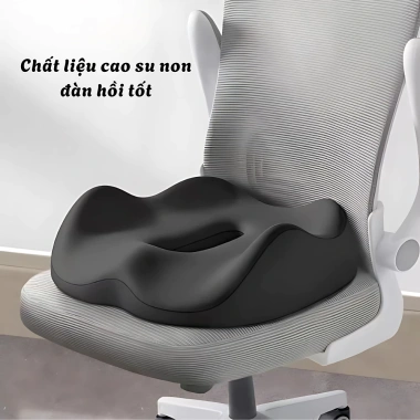 Đệm Lót Ghế Dobe Cao Su Non Đàn Hồi 3D Thoáng Khí - Giảm Ê Mỏi Mông, Lót Ô Tô và Văn Phòng, Giá 174.900₫