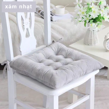 Đệm lót ghế OOKAS chống trượt vải nỉ nhung, đơn giản hiện đại, giá chỉ 51.000₫