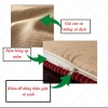 Đệm lót ghế sofa nhập khẩu dày dặn, thảm trải ghế nguyên bộ - Giảm 27% KIM NGÂN 6