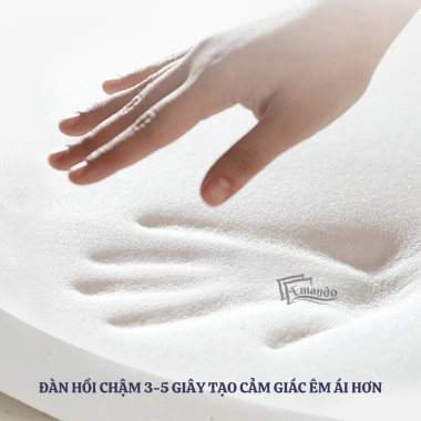 Đệm lót ghế văn phòng EMANDO - Chống đau lưng, duy trì tư thế thẳng, giảm mỏi lưng, giá 411.000₫