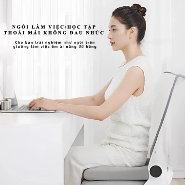 Đệm lót ghế văn phòng KWNK thoáng khí, đàn hồi êm ái - giảm đau xương cụt, ngồi bệt thoải mái 3 Đệm lót ghế văn phòng KWNK thoáng khí, đàn hồi êm ái - giảm đau xương cụt, ngồi bệt thoải mái 3