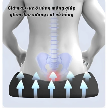 Đệm Lót Ghế Zenlife Cao Su Non 3D Thoáng Khí – Nệm Ngồi Êm, Chống Ê Mỏi Mông, Phù Hợp Văn Phòng & Học Tập Giá 174.900 VND 4 Đệm Lót Ghế Zenlife Cao Su Non 3D Thoáng Khí – Nệm Ngồi Êm, Chống Ê Mỏi Mông, Phù Hợp Văn Phòng & Học Tập Giá 174.900 VND 4