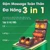 Đệm Massage Toàn Thân DELAX TMS01 Đa Năng Vai Cổ Eo Lưng Bắp Chân - Giá 1.799.000₫