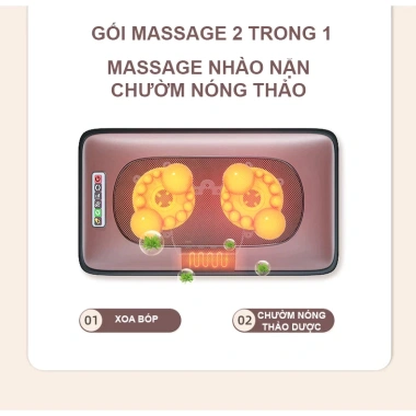 Đệm Massage Toàn Thân DELAX TMS01 Đa Năng Vai Cổ Eo Lưng Bắp Chân - Giá 1.799.000₫