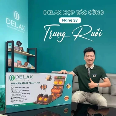 Đệm Massage Toàn Thân DELAX TMS01 Đa Năng Vai Cổ Eo Lưng Bắp Chân - Giá 1.799.000₫