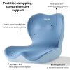 Đệm Memory Foam dạng L giảm đau lưng, gối coccyx cho ghế ô tô & văn phòng - 537.840 VND 2