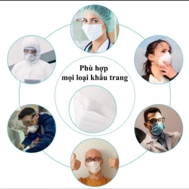 Đệm Mũi Khấu Trang Chống Hấp Hơi Lên Kính Xốp Bọt Biển Cao Cấp Giá 8.000₫ Video Thật 4