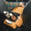 Đệm nâng cao tay Vin Ô Tô, hộp đựng đa năng, gối điều khiển, giá đỡ cốc nước - Dung tích lớn, tiện lợi 131k 3