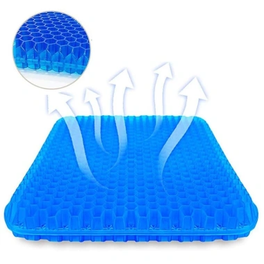 Đệm ngồi 2 lớp 3D thoáng khí - Đệm lót ghế silicon giá chỉ 85.900₫ 7