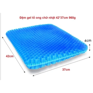 Đệm ngồi 2 lớp 3D thoáng khí - Đệm lót ghế silicon giá chỉ 85.900₫ 9