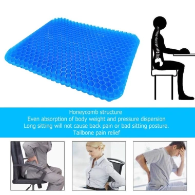 Đệm Ngồi 3D Silicon Cao Cấp - Đệm Lót Mông Tổ Ong Thoáng Khí, Giảm Đau Mỏi - Chỉ 65.000₫ DidoogltHCM 5