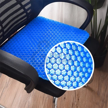 Đệm Ngồi 3D Silicon Cao Cấp - Đệm Lót Mông Tổ Ong Thoáng Khí, Giảm Đau Mỏi - Chỉ 65.000₫ DidoogltHCM 6