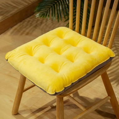 Đệm ngồi bệt 40x40 cm vải nhung, giá ưu đãi 62.000₫ cho văn phòng, phòng khách