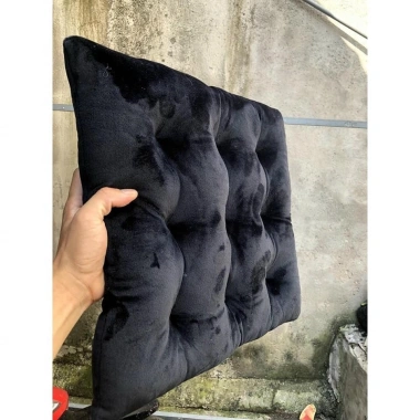 Đệm ngồi bệt 40x40 cm vải nhung, giá ưu đãi 62.000₫ cho văn phòng, phòng khách