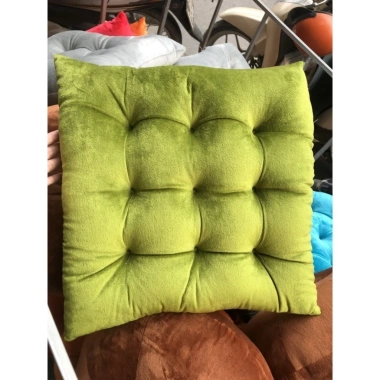 Đệm ngồi bệt 40x40 cm vải nhung, giá ưu đãi 62.000₫ cho văn phòng, phòng khách