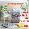 Đệm ngồi bệt 40x40cm vuông - Decor bàn trà nhật, quán trà chanh, tựa sofa, giá 29.900₫ 2