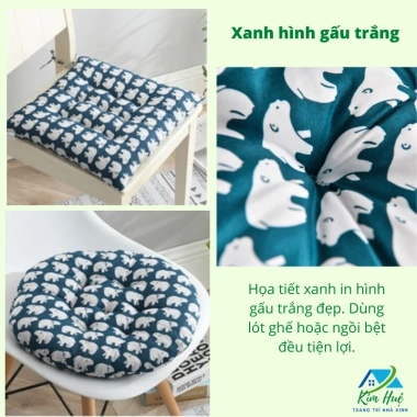 Đệm ngồi bệt 40x40cm vuông - Decor bàn trà nhật, quán trà chanh, tựa sofa, giá 29.900₫