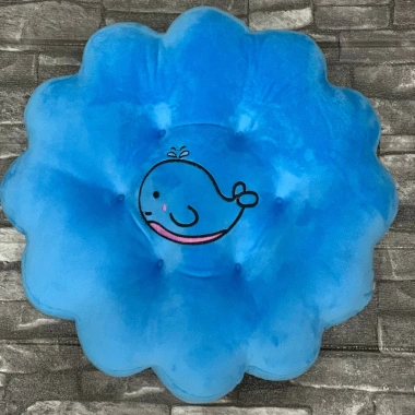 Đệm ngồi bệt hoa thêu, nâng chiều cao ghế xe hơi, decor phòng - FREESHIP 64.999 VND 7