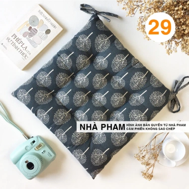 Đệm Ngồi Bệt Hoa Văn Pattern Hình 29 – 3 Kích Thước 40/45/50cm Giá Ưu Đãi 52.900₫