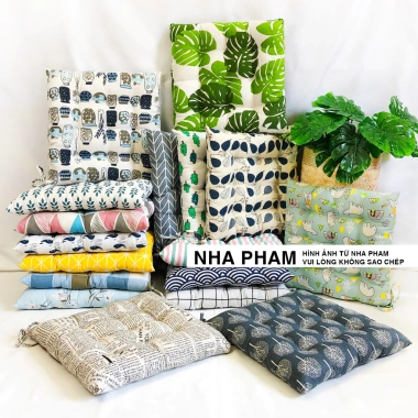 Đệm ngồi bệt hoa văn pattern hình 30-50cm - Giá ưu đãi 52.900₫, thoải mái, bền