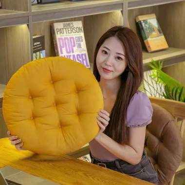 Đệm ngồi bệt lót ghế tròn vải êm thoáng khí dùng tại nhà và văn phòng FREESHIP 40.000₫ 2