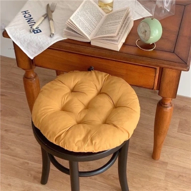 Đệm ngồi bệt lót ghế tròn vải êm thoáng khí dùng tại nhà và văn phòng FREESHIP 40.000₫ 8