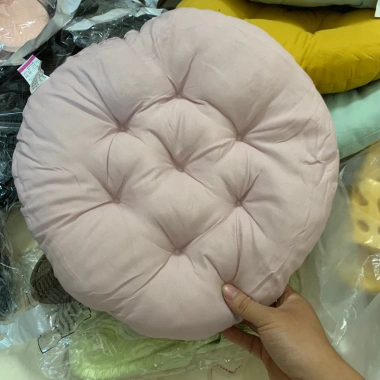 Đệm ngồi bệt lót ghế tròn vải êm thoáng khí dùng tại nhà và văn phòng FREESHIP 40.000₫ 9