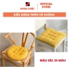 Đệm ngồi bệt tròn 3D - Nệm lót ghế vuông, decor văn phòng, bàn nhật, quán trà sữa, chỉ 39.900₫ 5