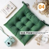Đệm ngồi bệt vải nhung hình 04 đa kích thước 40-50cm - Siêu mềm, giảm giá 64.900 VND 5