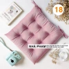 Đệm Ngồi Bệt Vải Nhung Hình 18 – 40/45/50cm Giá Ưu Đãi 64.900₫, Chất Lượng Cao