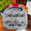 Đệm ngồi bệt vuông 40x40 hình hoa thú mềm mại, thoải mái - Giá chỉ 48.000đ 3