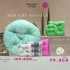 Đệm ngồi bệt vuông tròn 45x45 cm Grand Cotton chần bông đa màu - Giá chỉ 59.000, ưu đãi học & du lịch