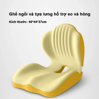 Đệm ngồi cao su non siêu đàn hồi - Chống bệnh trĩ, giảm đau xương cụt, lưng & mông, Giá chỉ 379.000 7