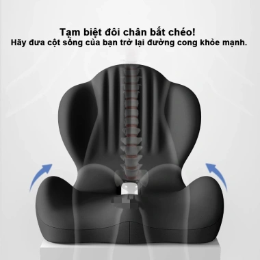 Đệm ngồi cao su non siêu đàn hồi - Chống bệnh trĩ, giảm đau xương cụt, lưng & mông, Giá chỉ 379.000 8