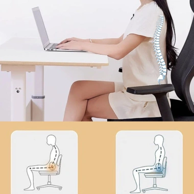 Đệm ngồi cao su non siêu đàn hồi công thái học giảm đau xương cụt, giảm mông - Giá ưu đãi 140.995₫
