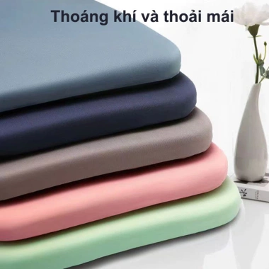Đệm Ngồi Cao Su Non Siêu Đàn Hồi – Giảm Đau Lưng, Thoáng Khí, Dùng Văn Phòng & Học Sinh – 77.174đ