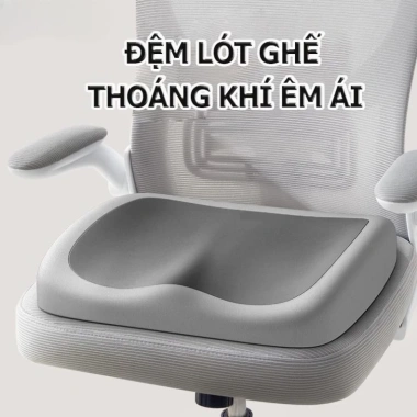 Đệm Ngồi Công Thái Học YUQI Chữ W - Gối Êm Mông, Giảm Áp Lực, Chống Trượt, 119.000đ
