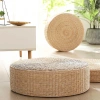 Đệm ngồi đan cói HOMELOVE Tatami thiền tròn dệt tay, đa kích thước, giá 318.000₫ 5