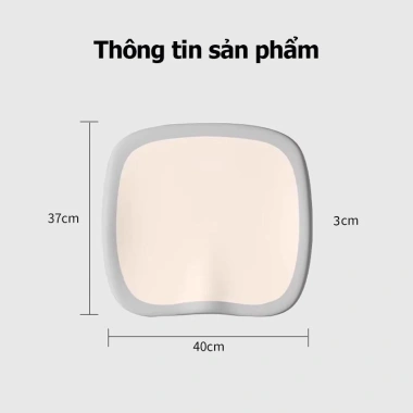 Đệm ngồi KNOTE cao su non chống trĩ, êm ái lót ghế, ngồi thoải mái cả ngày 139k 9