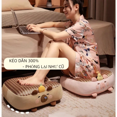 Đệm Ngồi Mây Tự Nhiên Mát Lạnh – Đệm Thiền Đa Năng, Thoáng Khí, Chống Nóng, Dễ Vệ Sinh 152.000₫ 3
