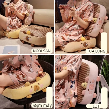 Đệm Ngồi Mây Tự Nhiên Mát Lạnh – Đệm Thiền Đa Năng, Thoáng Khí, Chống Nóng, Dễ Vệ Sinh 152.000₫ 5