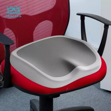 Đệm ngồi Memory Foam ergonomic chống trượt, hỗ trợ lưng, cho ghế văn phòng & xe du lịch – 140.400₫