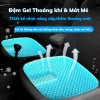 Đệm ngồi silicon 3D thoáng khí BoGi cao su non cao cấp - Lót mông ghế ô tô, văn phòng, thiền, giảm đau mỏi, giá 179.000 2